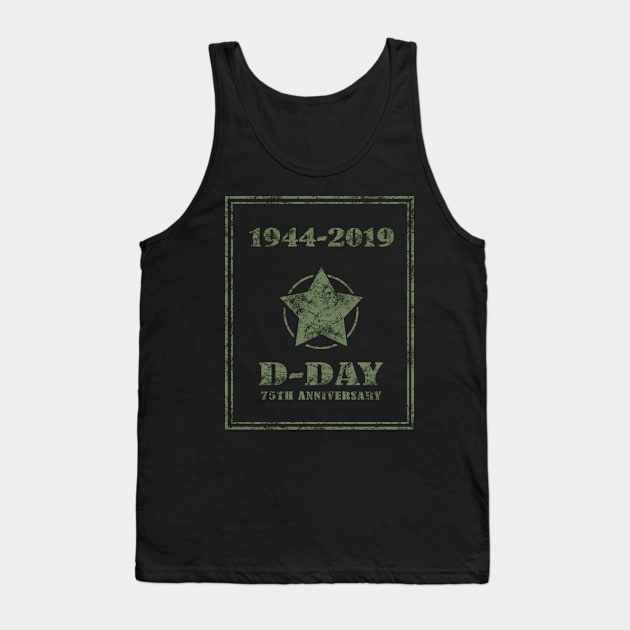 D-Day 75th Anniversary Tank Top by valentinahramov